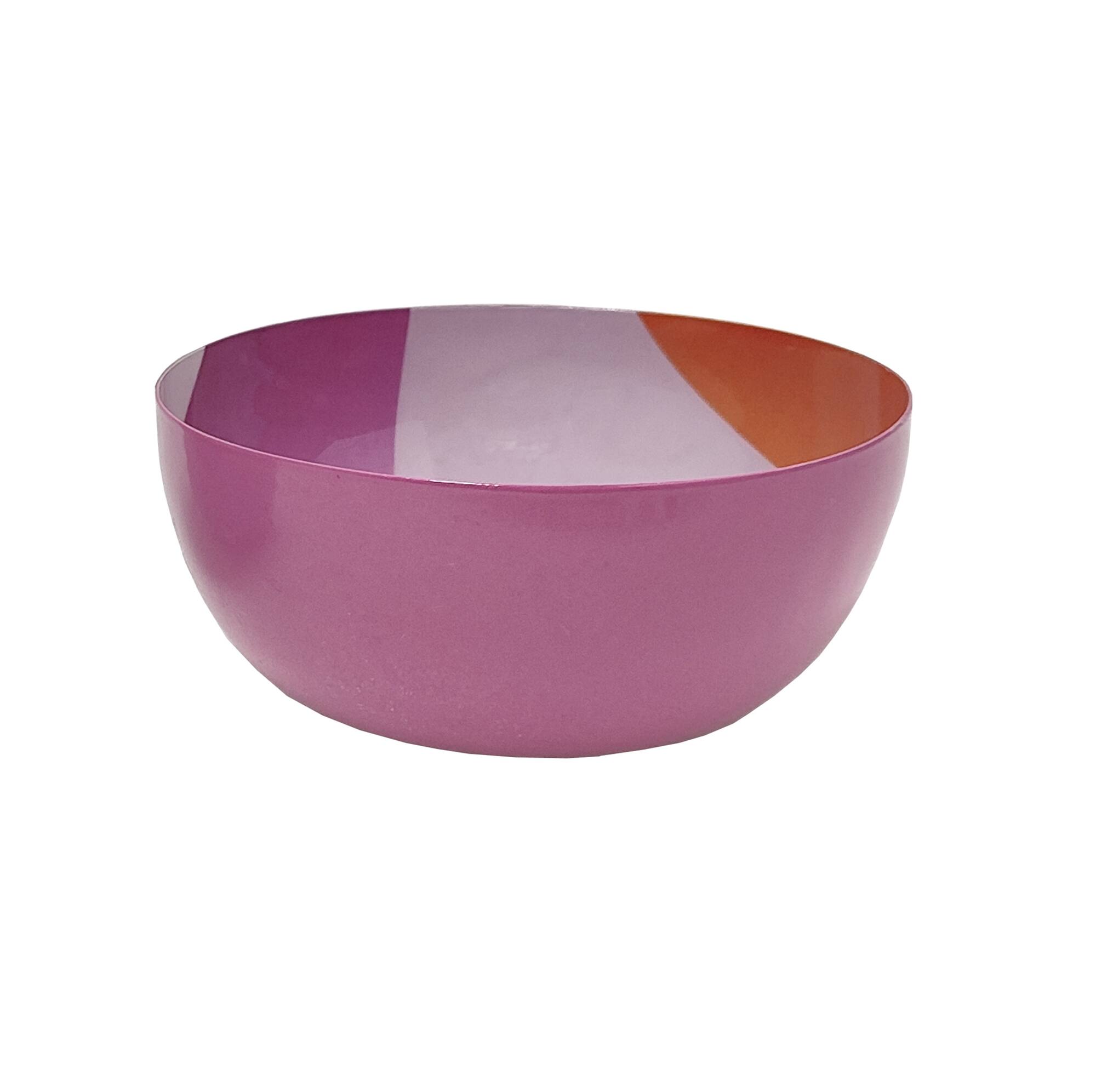 Striped Decorative Metal Bowl by Ashland